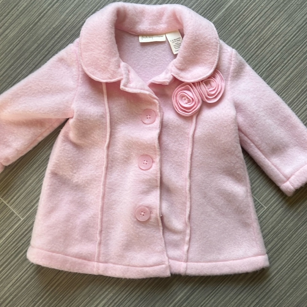 Baby fleece pea coat
